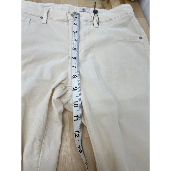 AG Adriano Goldschmied The Legging Super Skinny Corduroy Tan Sz 29 NWT FLAW - Picture 8 of 12
